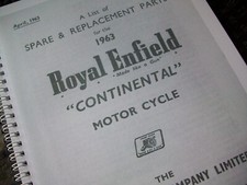 ROYAL ENFIELD 1963 CONTINENTAL