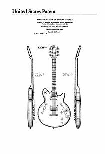 Usa patent gibson les paul - patent,