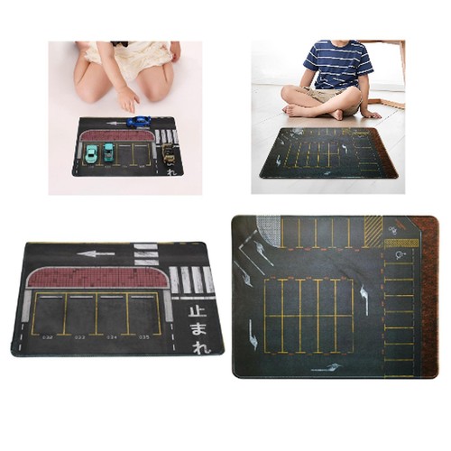 Scale parking lot model - parking,
