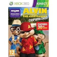 Alvin & The Chipmunks Chip Wrecked - Microsoft Xbox 360 Platformer Video Game