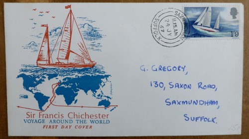 Fdc 1967 sg751 - fdc,