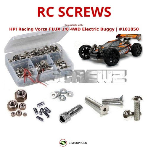 Rcscrewz stainless screw kit - screw,