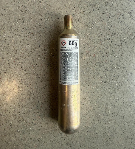 60g cylinder for life jacket