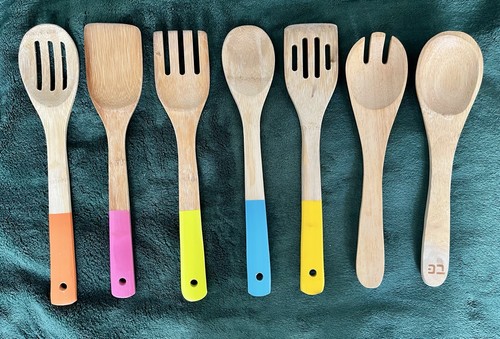 Wooden kitchen utensil set - utensil, –