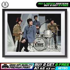 THE KINKS ROCK MUSIC Wall Art