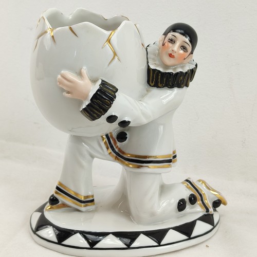 Antique porcelain art - porcelain, deco