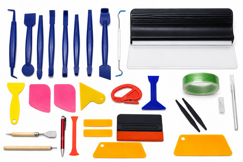 Vinyl wrap tool - kit, car