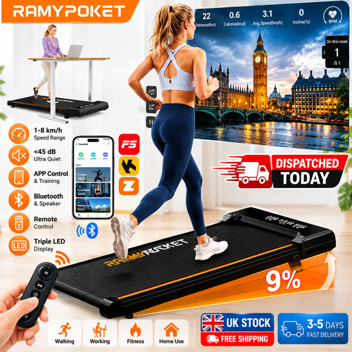 Walking pad with incline - pad,