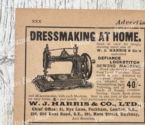 Defiance home sewing machine - defiance,