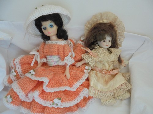 Vintage doll lot porcelain - vintage,