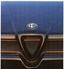 Alfa Romeo RZ Roadster 1992-1994 Italian Market Foldout Sales Brochure SZ