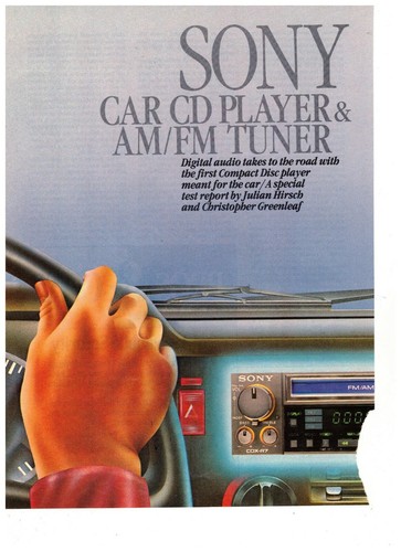 Sony car player fm tuner - sony,