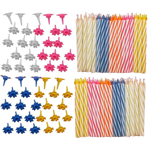 Birthday candles 152 - pcs, cake