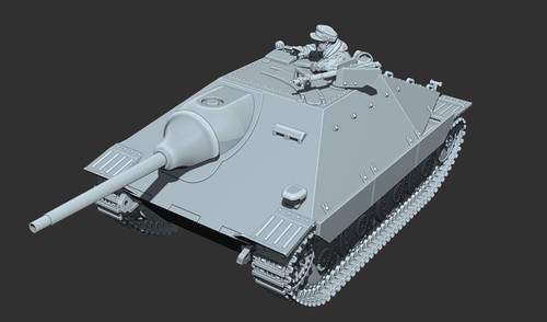 Wwii german jagdpanzer hetzer - jagdpanzer,