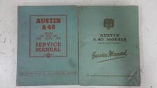2 x Austin A40 service Manuals