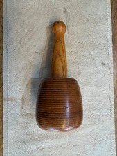 Vintage Large Stonemasons Mallet / Wood Carvers - Carvers Mallet Emir of London