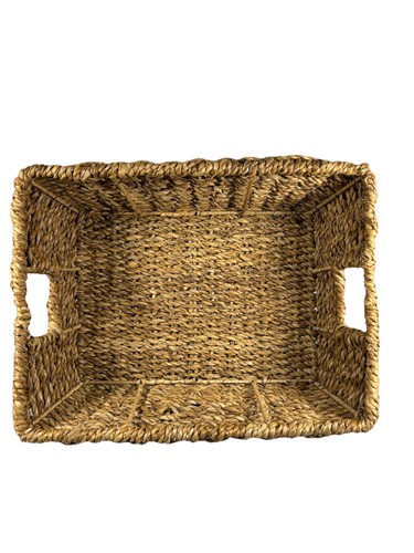 Seagrass handwoven rectangular - handwoven,