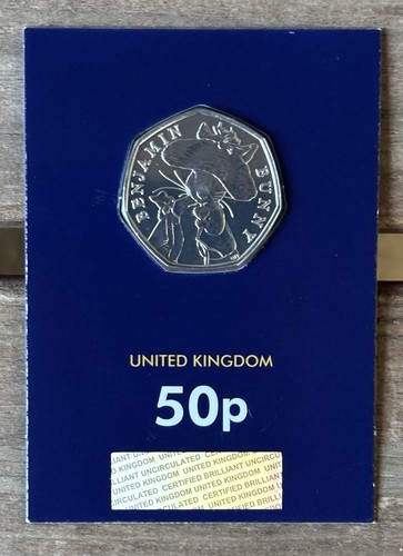 Benjamin bunny 2017 50p - benjamin,