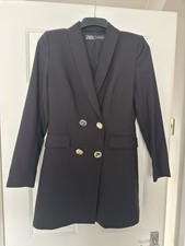 Black Zara Long Sleeve Blazer
