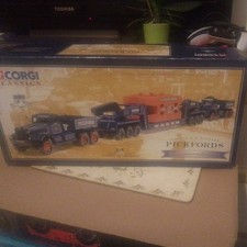 Corgi Heavy Haulage N° 17701 Pickfords Camel Constructors & Low Loader Set Boxed