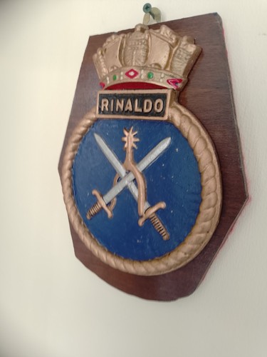 Vintage rinaldo naval crest - naval,