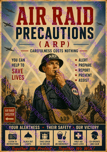 Air raid precautions - , ww2