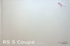 229205) Audi RS 5 Coupe - Price List & Extras - Brochure 08/2010