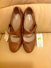 MARKS & SPENCER LEATHER FOOTGLOVE SHOES - SIZE 7 BNWT RRP £45