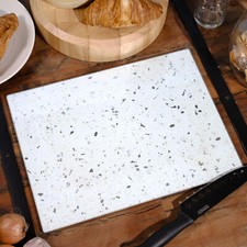 White Quartz Glass Chopping