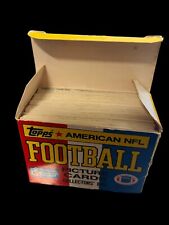 1987 TOPPS NFL American Football 88 Cards Rare Boxed Full Set Rare Vintage