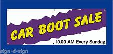 CAR BOOT SALE HERE BANNERS CHOOSE OWN DATE & TIME Car boot fares 1004