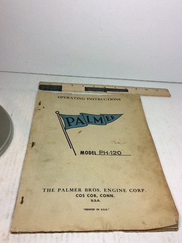 Vtg palmer model 120 1951 - palmer,