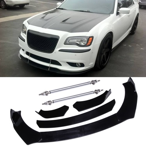 Gloss black front - front, bumper