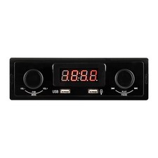 1 DIN Vintage Car FM Radio USB