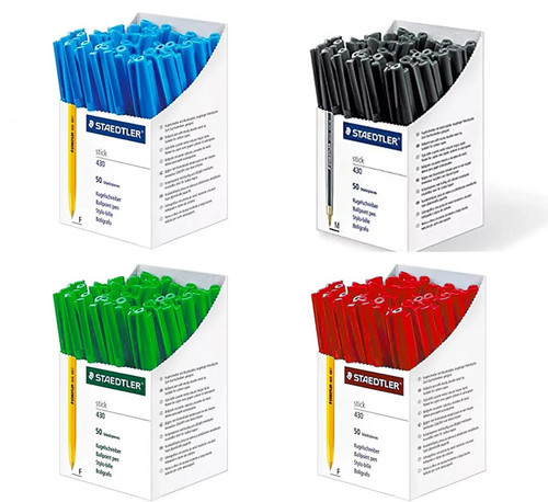 Staedtler stick 430 medium - stick, tip