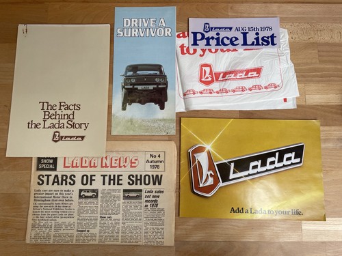Lada car sales booklets and - booklets,