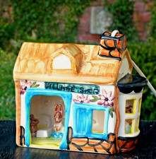 Derek Fowler Table lamp Village Shop night light Rabbits 1970s