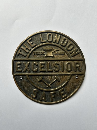 London excelsior brass safe - brass,