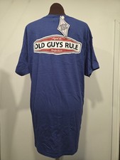 BNWT Old Guys Rule Blue Tee