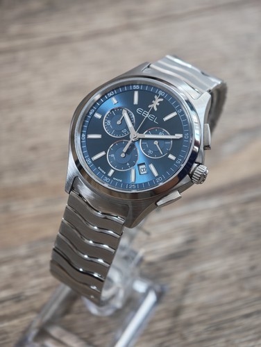 Ebel classic wave chronograph - ebel,
