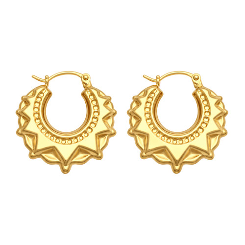 Genuine 9ct round - yg,