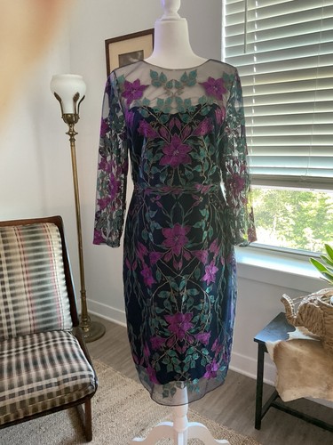 Marchesa notte embroidered - notte,