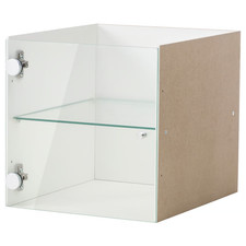 IKEA KALLAX Insert With Glass