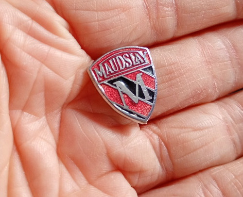 Maudslay enamel pin badge - maudslay,