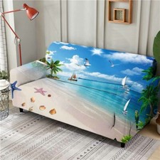 Seagull Thought Stretch Sofa Cover Lounge Couch Slipcover Recliner Protector