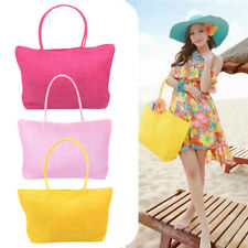 Ladies Straw Weaving Beach