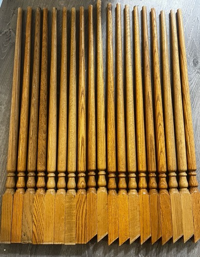 Colonial balusters oak wood - oak,