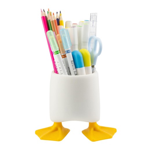 Creative fun duck - fun, pencil