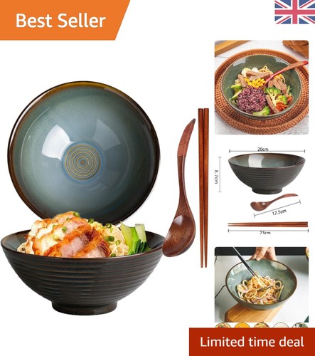 Ceramic ramen bowl - ramen,