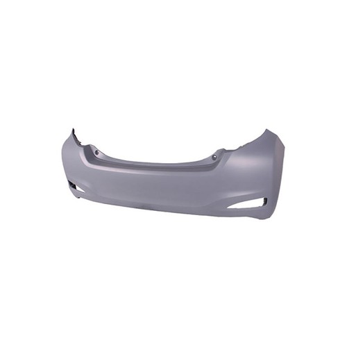 Rear bumper primed fits - rear, toyota